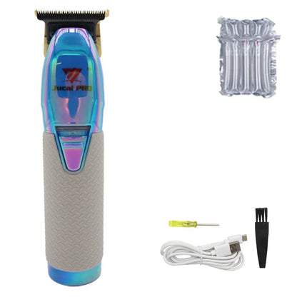 JUCAI Pro Wireless Hair Clipper – 7200RPM Ultra-Thin 0 Tooth Pitch Professional Trimmer