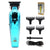 Zero Gapped Hair Trimmer – DLC T-Blade, LED Display, Low Noise, Cordless