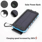 200000mAh Large Capacity Solar Power Bank Fast Charging Portable External Battery  for IPhone Samsun Xiaomi