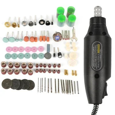 12V Mini Engraving Pen & Rotary Drill Tool Set